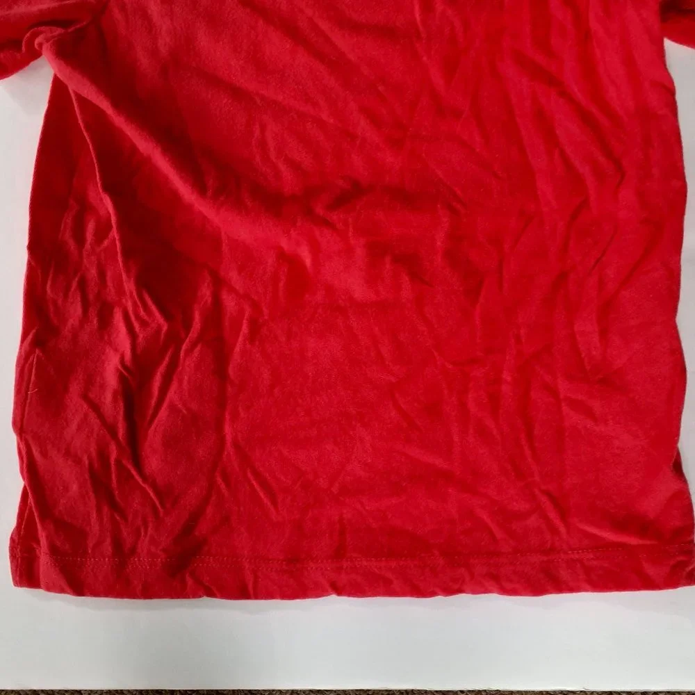 Old Navy Boys T-Shirt Red Short Sleeve Logo Size XS 5